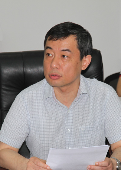 蔡立部署第二专题学习教育工作